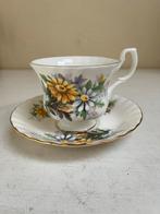 Royal Albert zomer serie, Ophalen of Verzenden, Zo goed als nieuw, Kop en/of schotel