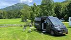 Dethleffs cross camp bj 2024 buscamper l640 8100 km  zwart, Caravans en Kamperen, Ringverwarming, Koelkast, Particulier, Tot en met 4