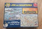 Jan van Haasteren 2x 1000 stukjes, Hobby en Vrije tijd, Denksport en Puzzels, Ophalen of Verzenden, 500 t/m 1500 stukjes, Legpuzzel