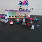 Lego friends 41351 garage race set, Ophalen of Verzenden, Zo goed als nieuw