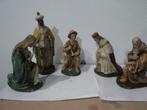 oude gipsen kerst stal, Diversen, Kerst, Ophalen of Verzenden, Gebruikt