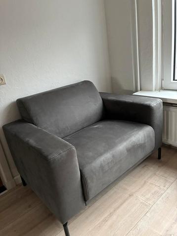 Donkergrijze Loveseat fauteuil van Pronto Wonen beschikbaar voor biedingen