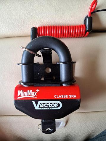Schijfremslot Vector Security MINIMAX Nieuw Lees tekst beschikbaar voor biedingen