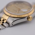 Rolex Datejust 36mm – Ref. 16233 – Champagne diamond dial, Ophalen, Staal, Rolex, Polshorloge