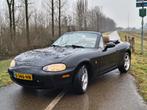 Mazda MX5 NB Zwart Cabriolet, Auto's, Euro 2, Achterwielaandrijving, Beige, 4 cilinders