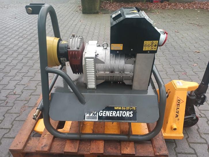 WFM generator, trekkeraggregaat, noodstroomaggregaat, Doe-het-zelf en Verbouw, Aggregaten, Zo goed als nieuw, Overige typen, 10 tot 30 kVA