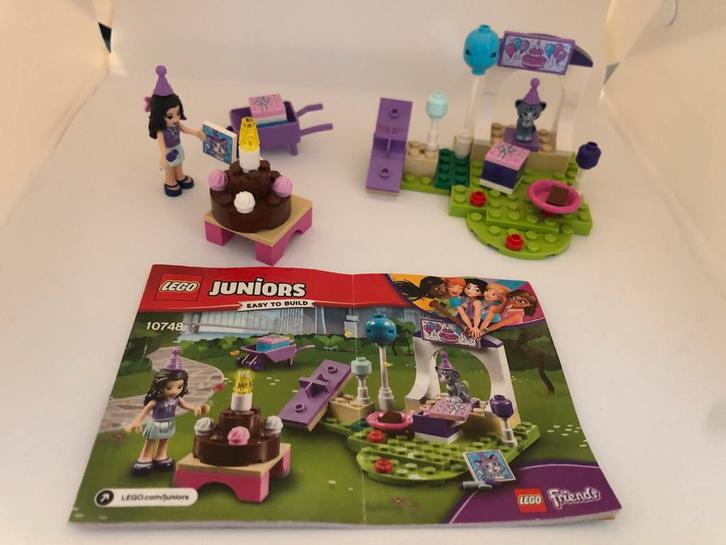 Lego Juniors 10748 - Verjaardagsfeestje, Kinderen en Baby's, Speelgoed | Duplo en Lego, Gebruikt, Lego, Complete set, Ophalen of Verzenden