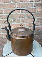 Antieke theeketel, Ophalen, Koper