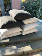 Kussens - Zwart en Beige - Nofruit, Ophalen, Zo goed als nieuw