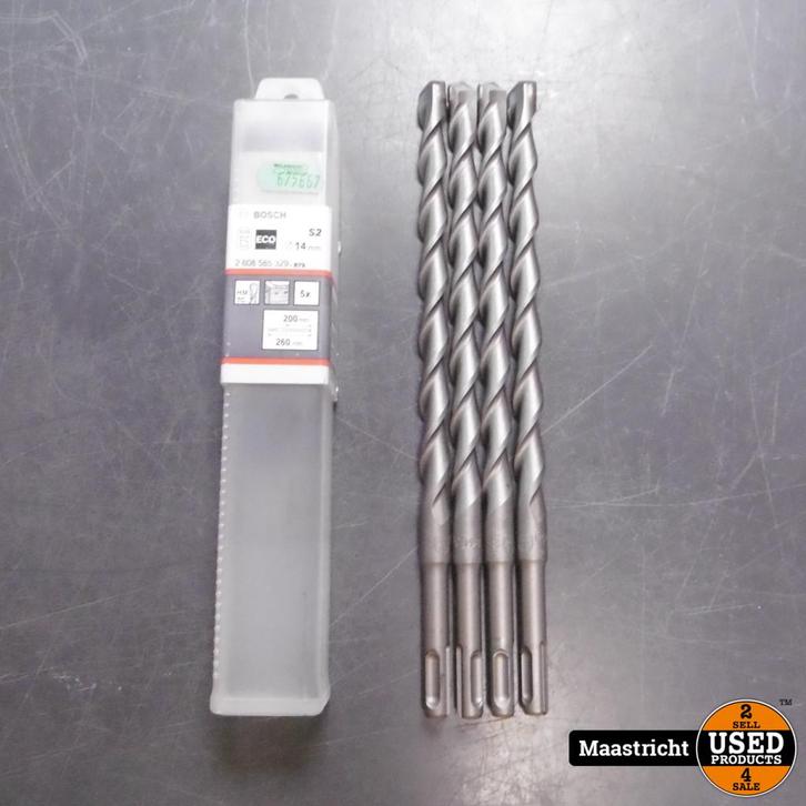 Bosch Hamerboor 14x260mm 4 stuks ongebruikt | nwpr. 32 eu, Doe-het-zelf en Verbouw, Gereedschap | Boormachines, Zo goed als nieuw