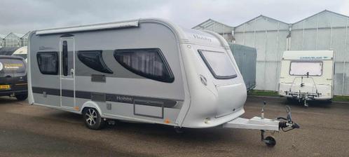 Hobby La vita Veneto 495 UL, Caravans en Kamperen, Caravans, Bedrijf, tot en met 4, 1000 - 1250 kg, Rondzit, Hobby, 2 aparte bedden