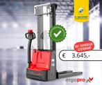 ERGOPRO stapelaar - onderhoudsvrije Li-ION batterij!, Stapelaar, 1000 tot 2000 kg, Elektrisch, Verzenden