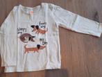 Leuke long sleeve mt 74, Shirtje of Longsleeve, Ophalen of Verzenden, Jongetje of Meisje, Zo goed als nieuw