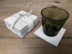 Leren onderzetters wit set van 10 stuks., Ophalen of Verzenden, Nieuw, Glas of Kopje