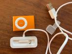 Apple Ipod Shuffle - 1 GB - Generation 2, Gebruikt, Shuffle, Oranje, Minder dan 2 GB