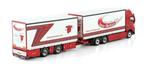 WSI VOLVO FH 5 GLOB.XL 6X2 RIGED BOX COMBI INTER IBERICA, Ophalen of Verzenden, Nieuw, Bus of Vrachtwagen, Wsi