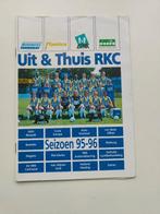 RKC - AJAX Officieel programma 8 november 1995, Verzamelen, Sportartikelen en Voetbal, Verzenden, Zo goed als nieuw, Ajax, Boek of Tijdschrift