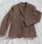 Jasje, blazer, René Lezard, zuiver wol maat 36, uitstekend, Bruin, Verzenden, Zo goed als nieuw, Jasje