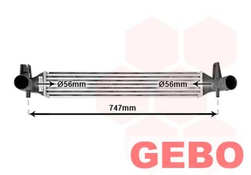 Audi A1 2010 t/m 2014 radiateur 1.4 TFSI turbokoeler (interk, Auto-onderdelen, Motor en Toebehoren, Audi, Nieuw, Ophalen of Verzenden