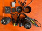 Nikon D5000 + 18-55 & 55-200 VR Objectieven, Gebruikt, Ophalen of Verzenden, Nikon, Minder dan 4 keer