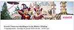 2 Winter Efteling tickets 26 januari, Tickets en Kaartjes