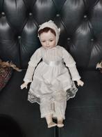 Antiek porselein pop, Ophalen of Verzenden