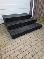 Prachtige chaletopstap, Woonwagen Tinyhouse, Recreatiewoning, Doe-het-zelf en Verbouw, Ophalen of Verzenden, Nieuw, Trap, 2 tot 4 meter