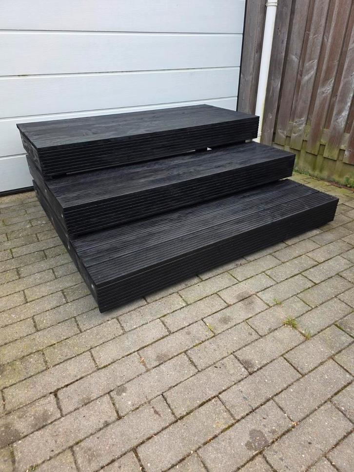 Prachtige chaletopstap, Woonwagen Tinyhouse, Recreatiewoning, Doe-het-zelf en Verbouw, Ladders en Trappen, Nieuw, Trap, 2 tot 4 meter