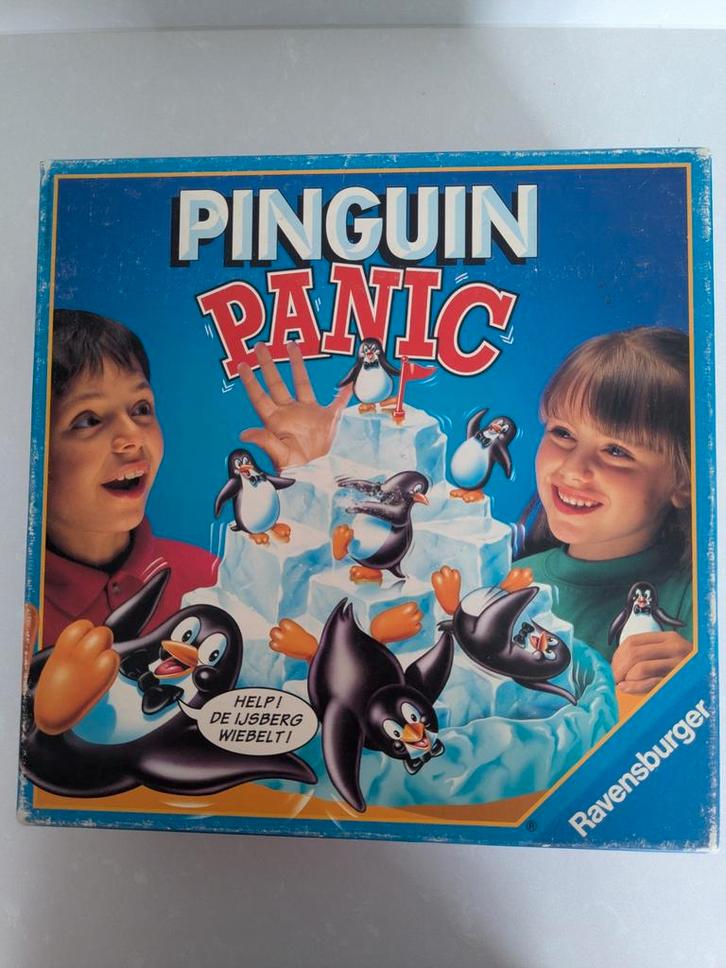 Pinguin Panic - Behendigheidsspel, Hobby en Vrije tijd, Gezelschapsspellen | Bordspellen, Gebruikt, Een of twee spelers, Drie of vier spelers