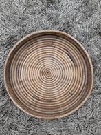 Mooi bamboe dienblad rond vintage! Rotan landelijk, Huis en Inrichting, Woonaccessoires | Dienbladen, Overige materialen, Rond