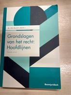 Grondslagen van het recht: Hoofdlijnen, Ophalen of Verzenden, Gamma, Zo goed als nieuw, WO