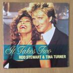 single Rod Stewart & Tina turner: It Takes Two, Pop, Gebruikt, Ophalen of Verzenden, 7 inch