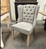 Nieuw: Lichtgrijze/taupe landelijke fauteuil, Huis en Inrichting, Stoelen, Nieuw, Grijs, Landelijk, Stof