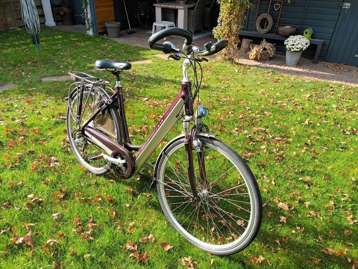 Elektrische Koga Miyata Fiets, Fietsen en Brommers, Elektrische fietsen, Zo goed als nieuw, Overige merken, 55 tot 59 cm, 50 km per accu of meer