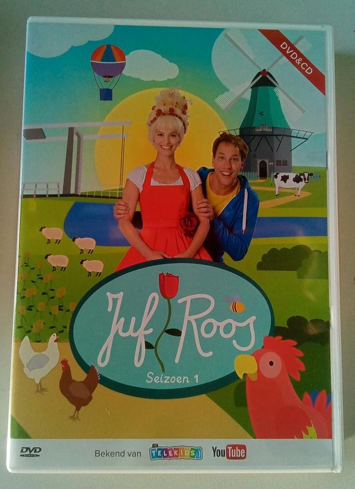 Juf Roos Seizoen 1 DVD & CD, Cd's en Dvd's, Dvd's | Tv en Series, Zo goed als nieuw, Komedie, Alle leeftijden, Ophalen of Verzenden