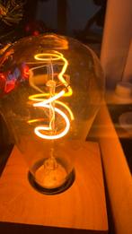 Gloeilamp sfeerlamp 15 cm hoog, Huis en Inrichting, Minder dan 30 watt, Gloeilamp, Zo goed als nieuw, E27 (groot)