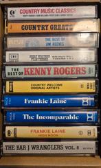 10x Country Cassettebandjes (o.a. Frankie Laine, Jim Reeves), Cd's en Dvd's, Cassettebandjes, Ophalen of Verzenden, Gebruikt, Country en Western