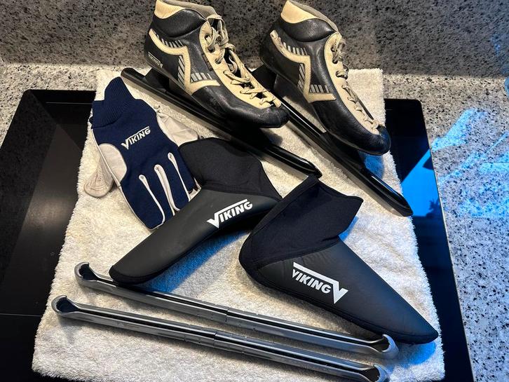 Viking marathon thermo Noren Schaatsen - Maat 43, Sport en Fitness, Schaatsen, Gebruikt, Noren, Viking, Ophalen of Verzenden
