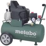 METABO COMPRESSOR BASIC 250-24 W, Doe-het-zelf en Verbouw, Compressors, Mobiel, 6 tot 10 bar, Ophalen of Verzenden, Zo goed als nieuw