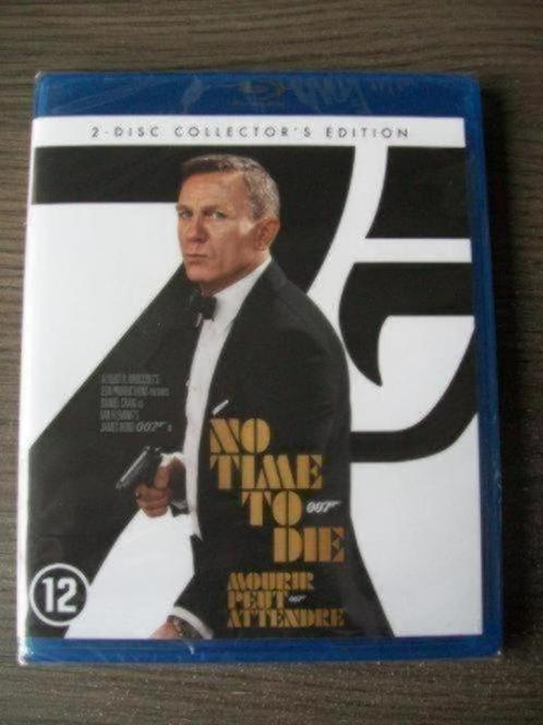 Blu-ray: 007 James Bond met No Time To Die (2-disc) in seal, Cd's en Dvd's, Blu-ray, Nieuw in verpakking, Actie, Ophalen of Verzenden