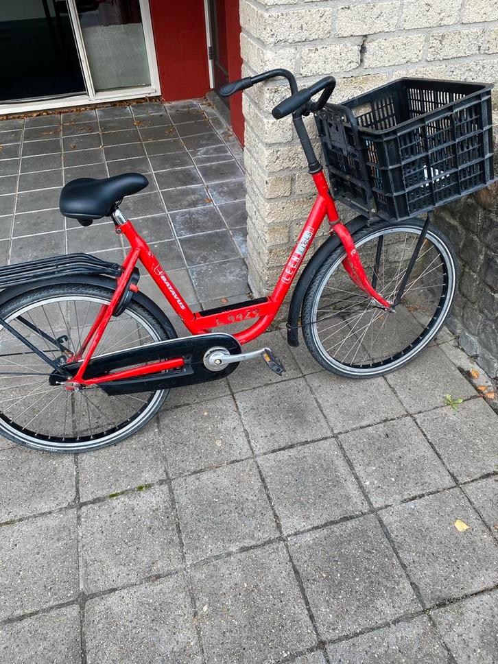 Stadsfiets met GPS tracker, Shimano en slot - Perfect!, Fietsen en Brommers, Fietsen | Heren | Herenfietsen, Gebruikt, Batavus