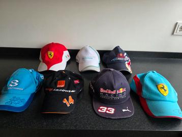 Oude originele F1 caps ook 14 Jos Verstappen Arrows beschikbaar voor biedingen
