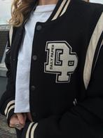 Zwarte Daily Paper varsity jacket, Maat 52/54 (L), Zwart, Ophalen of Verzenden, Zo goed als nieuw