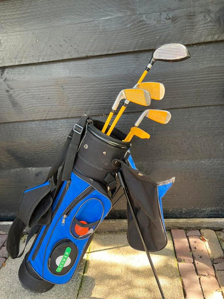 Golfset Junior tour Pro graphite met tas en golfballen, Sport en Fitness, Golf, Gebruikt, Set, Overige merken, Ophalen of Verzenden