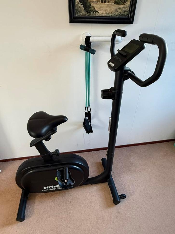 Virtufit Low Entry Bike 1.1 - hometrainer, Sport en Fitness, Fitnessapparatuur, Zo goed als nieuw, Hometrainer, Ophalen