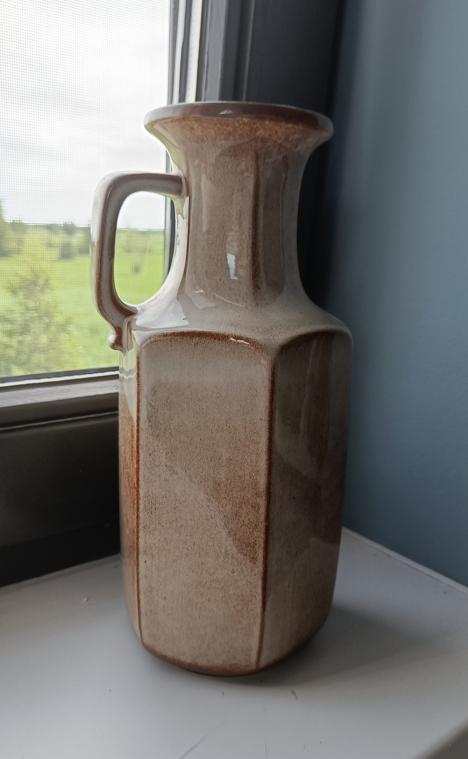 Scheurich Keramik West Germany 407-28, Huis en Inrichting, Woonaccessoires | Vazen, Zo goed als nieuw, Overige kleuren, Minder dan 50 cm