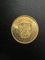 10 gulden - 1917 - Wilhelmina, Postzegels en Munten, Munten | Nederland, Goud, Koningin Wilhelmina, Ophalen of Verzenden, 10 gulden
