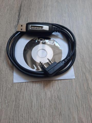 Baofeng programmeerkabel met software (disk) beschikbaar voor biedingen