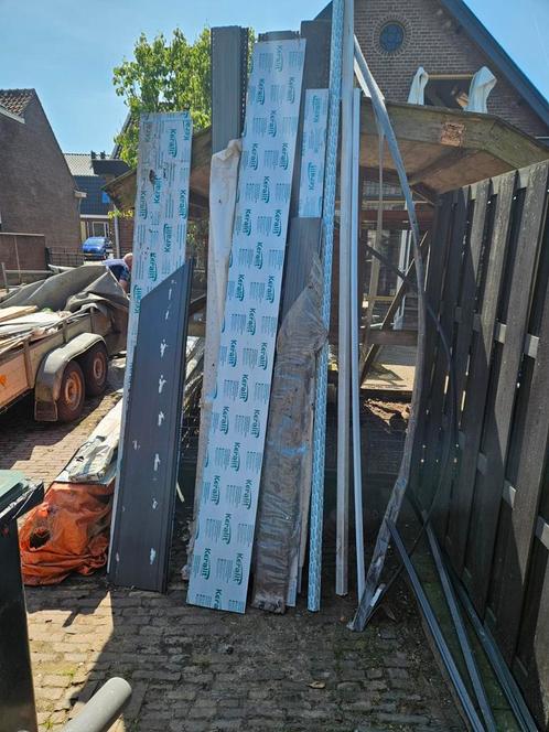 Diverse keralite delen, Doe-het-zelf en Verbouw, Platen en Panelen, Zo goed als nieuw, Overige materialen, Minder dan 20 mm, Ophalen