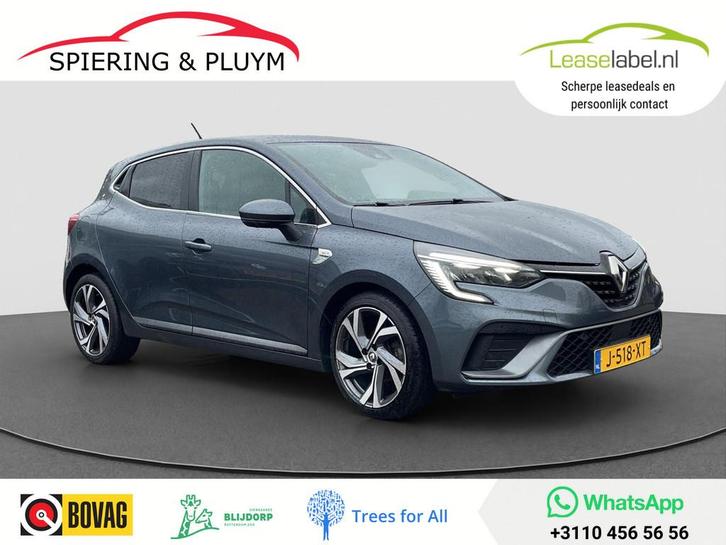 Renault Clio 1.0 TCe R.S. Line | Dodehoek | Camera | Cruise, Auto's, Renault, Bedrijf, Te koop, Clio, 360° camera, ABS, Achteruitrijcamera